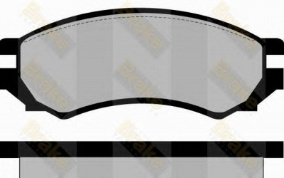 BRAKE ENGINEERING pa570 -  Комплект тормозных колодок, дисковый тормоз